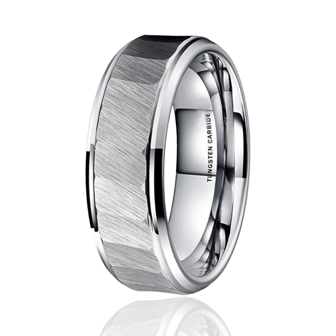 Rocky Road 8mm Tungsten Band