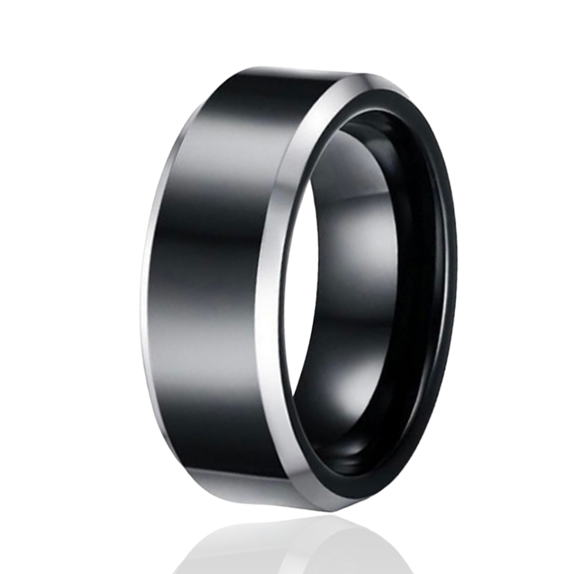 Black Tungsten 8mm Band