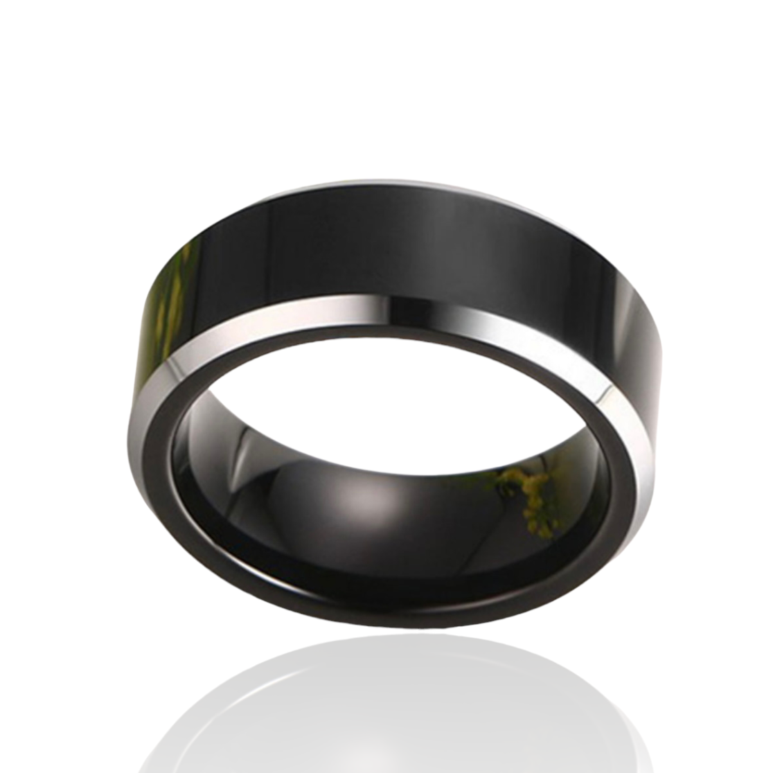 Black Tungsten 8mm Band