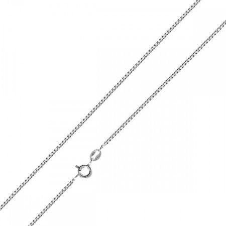 Sterling Silver Box 012 0.7mm Chain All Lengths